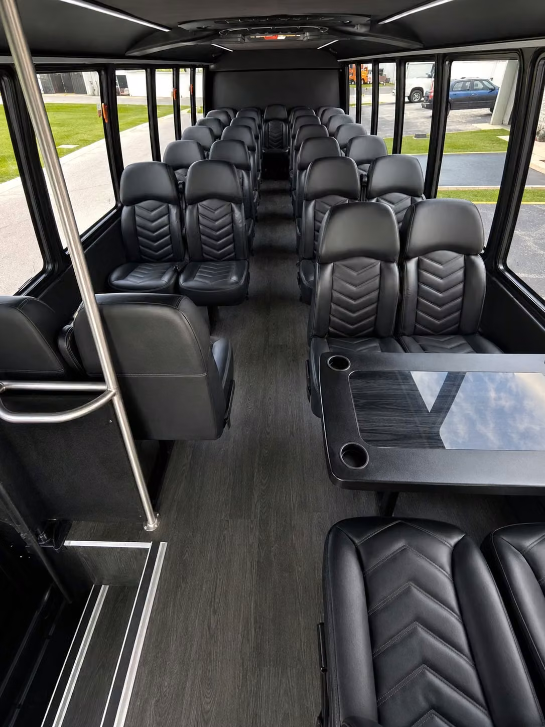 20 passenger minibus inside