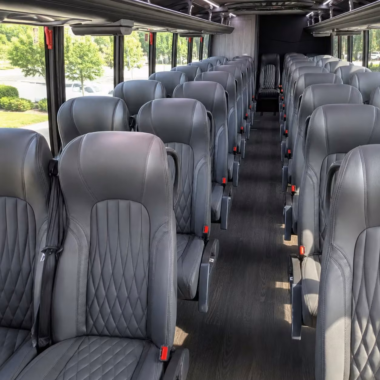30 passenger minibus inside