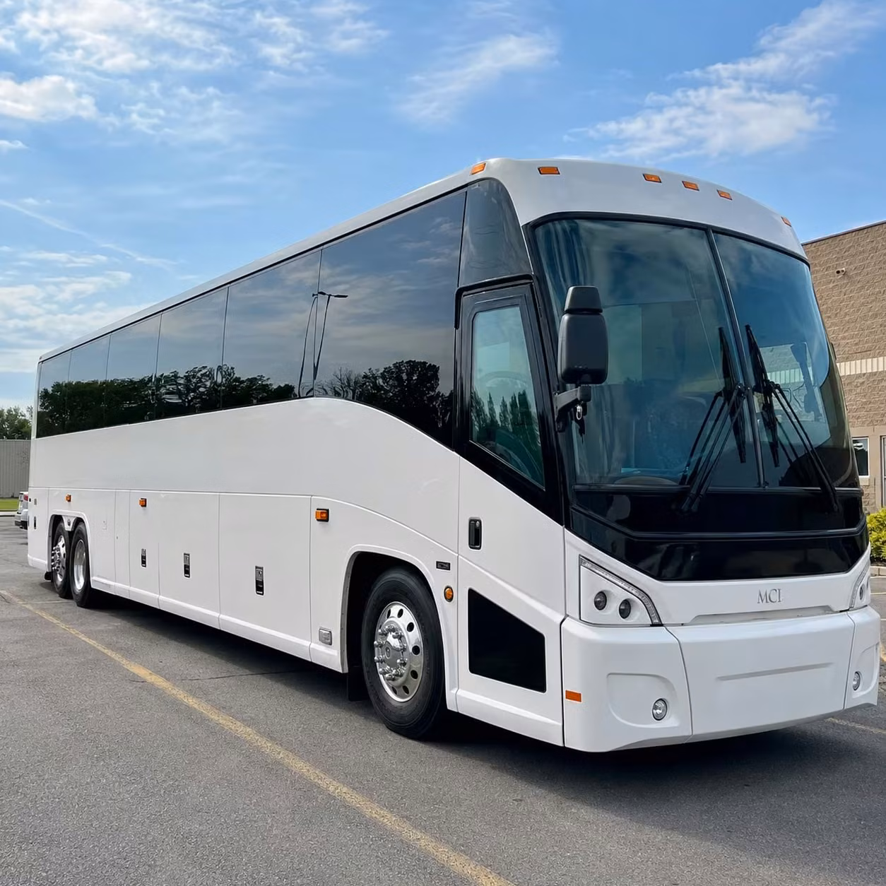 56 passenger charter bus