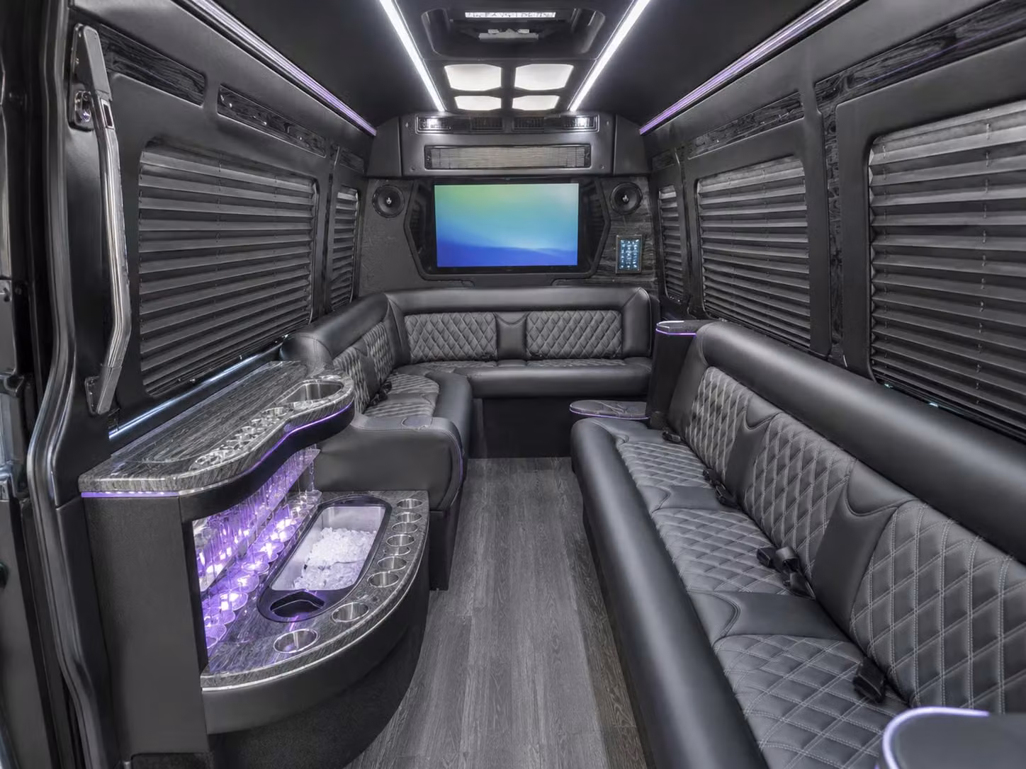 sprinter limousine inside